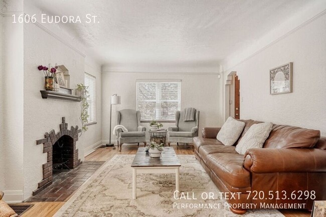 1606 Eudora St in Denver, CO - Foto de edificio - Building Photo