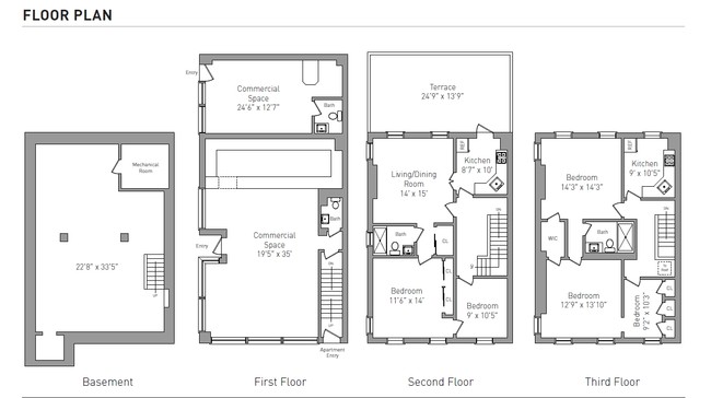 314 Grand St in Brooklyn, NY - Building Photo - Floor Plan