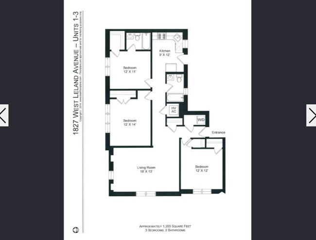 1827 W Leland Ave, Unit 1 in Chicago, IL - Foto de edificio - Building Photo