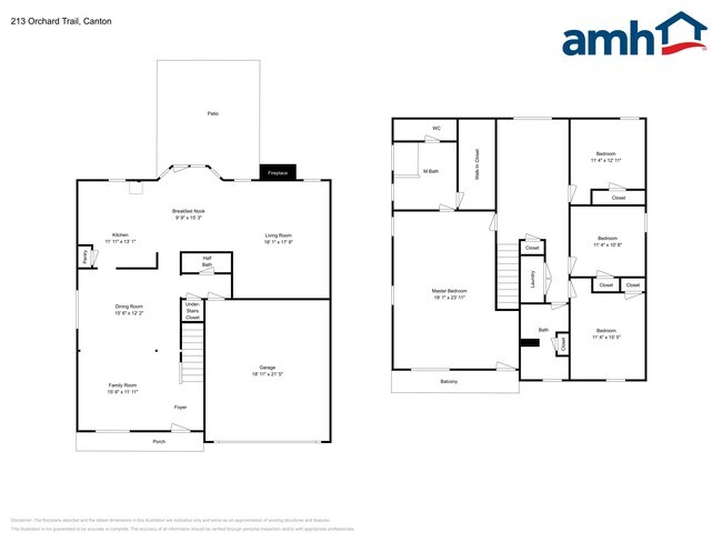 213 Orchard Trail in Canton, GA - Foto de edificio - Building Photo