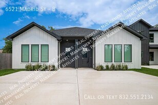6521 Madrid St in Houston, TX - Building Photo