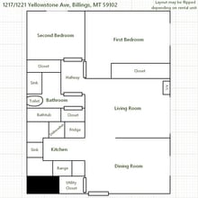 1217 Yellowstone Ave, Unit #B in Billings, MT - Building Photo - Building Photo