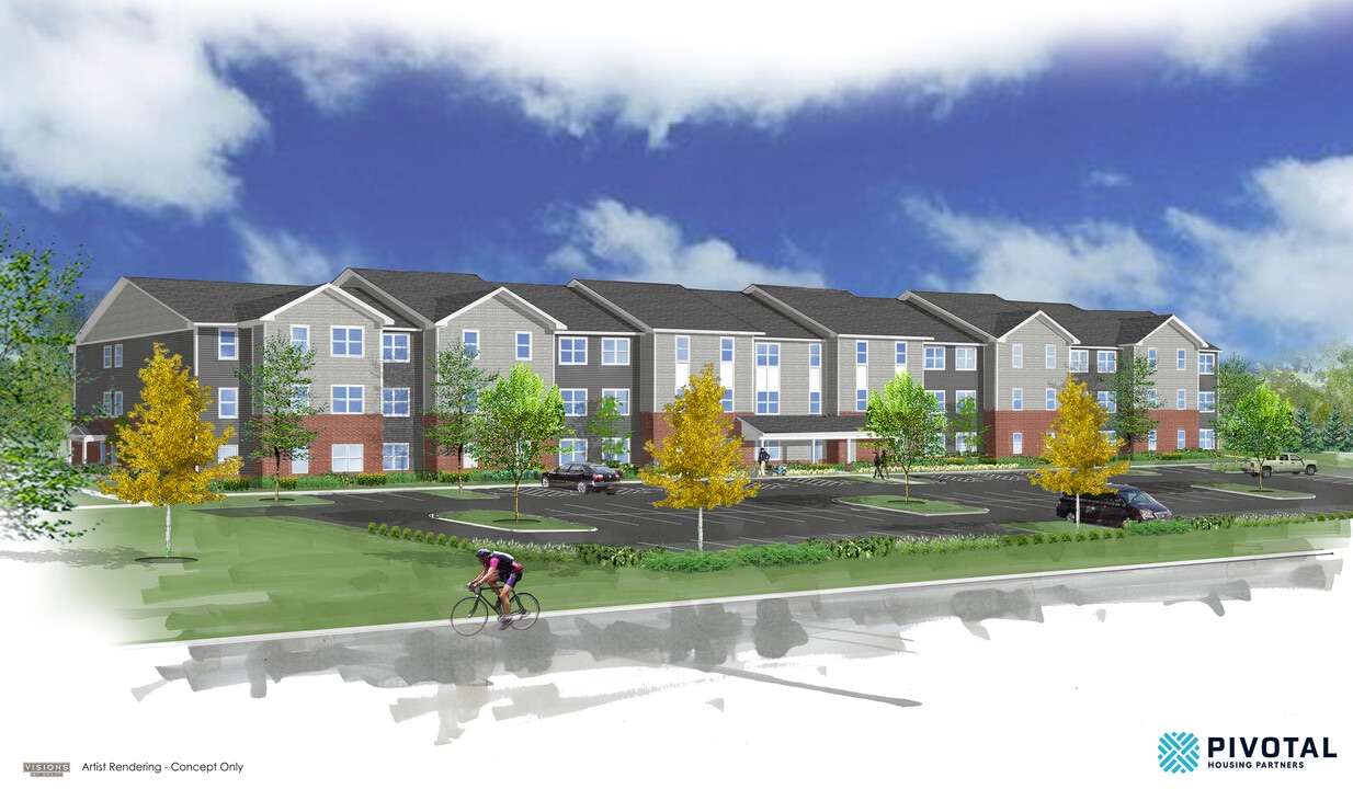 Lincoln Senior Flats in Lincoln, IL - Foto de edificio
