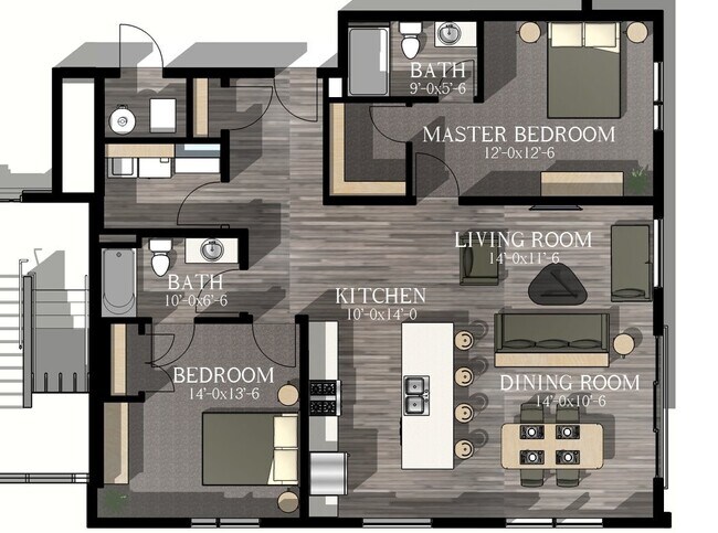 property at 1001 Monroe Ave NW