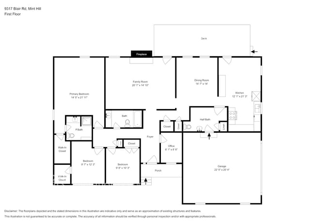 9317 Blair Rd in Mint Hill, NC - Foto de edificio - Building Photo