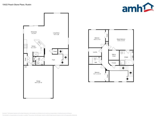 15422 Peach Stone Pl in Ruskin, FL - Foto de edificio - Building Photo