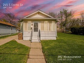 245 S Edith St in Pontiac, MI - Building Photo