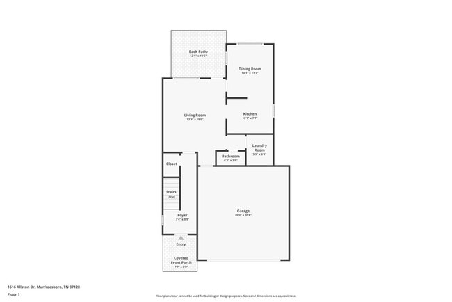 1616 Allston Dr in Murfreesboro, TN - Foto de edificio - Building Photo