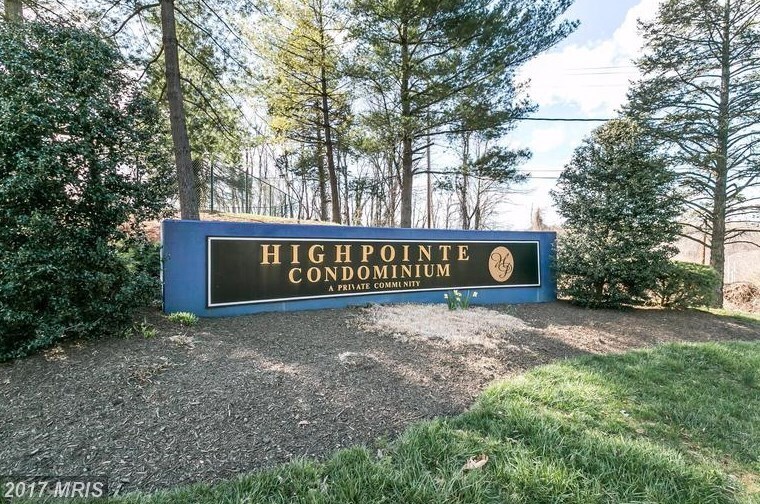 4412D Falls Bridge Dr, Unit Highpoint Condo on Falls Bridge Drive in Baltimore, MD - Building Photo