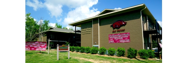 Campus Corner Apartments in Fayetteville, AR - Foto de edificio