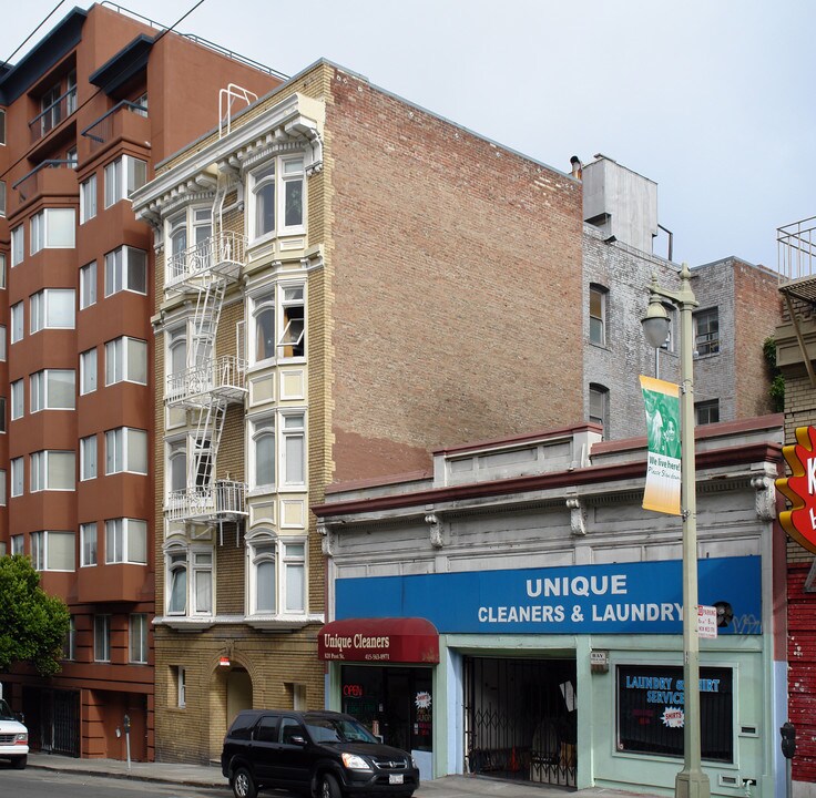 830 Post St in San Francisco, CA - Foto de edificio