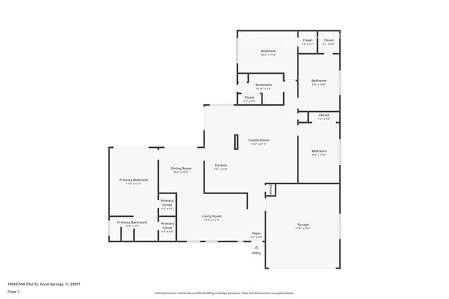 10968 NW 21st Pl in Coral Springs, FL - Building Photo - Building Photo