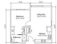 Creekside Apartments in Sioux Falls, SD - Building Photo - Floor Plan