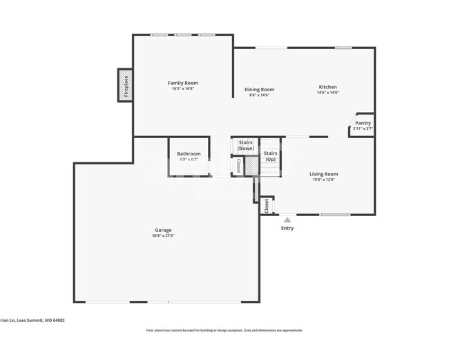 3904 SW Brian Ln in Lee's Summit, MO - Foto de edificio - Building Photo