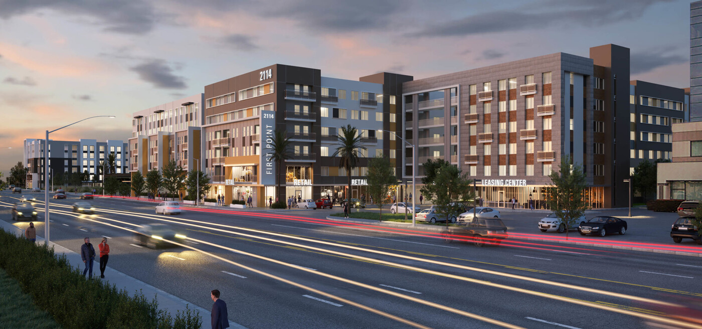 First Point Apartments Building 1 & 2 in Santa Ana, CA - Building Photo