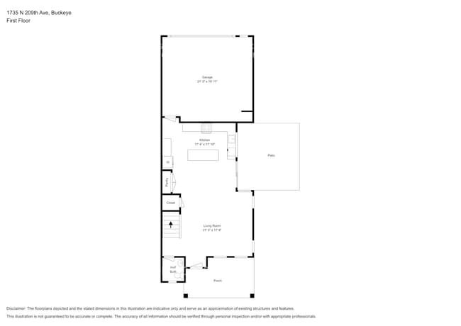 1735 N 209th Ave in Buckeye, AZ - Foto de edificio - Building Photo