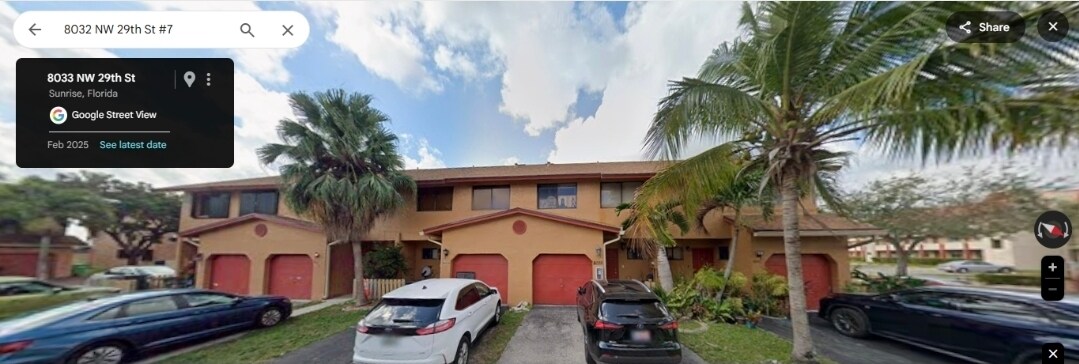 8032 NW 29th St in Sunrise, FL - Building Photo