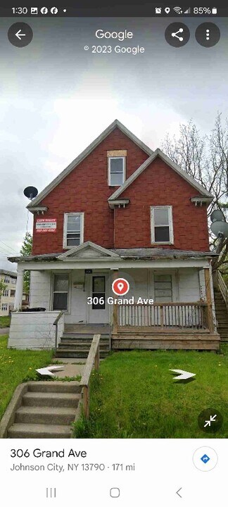 306 Grand Ave in Johnson City, NY - Building Photo