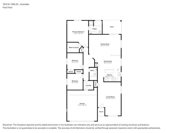 1815 N 120th Dr in Avondale, AZ - Foto de edificio - Building Photo