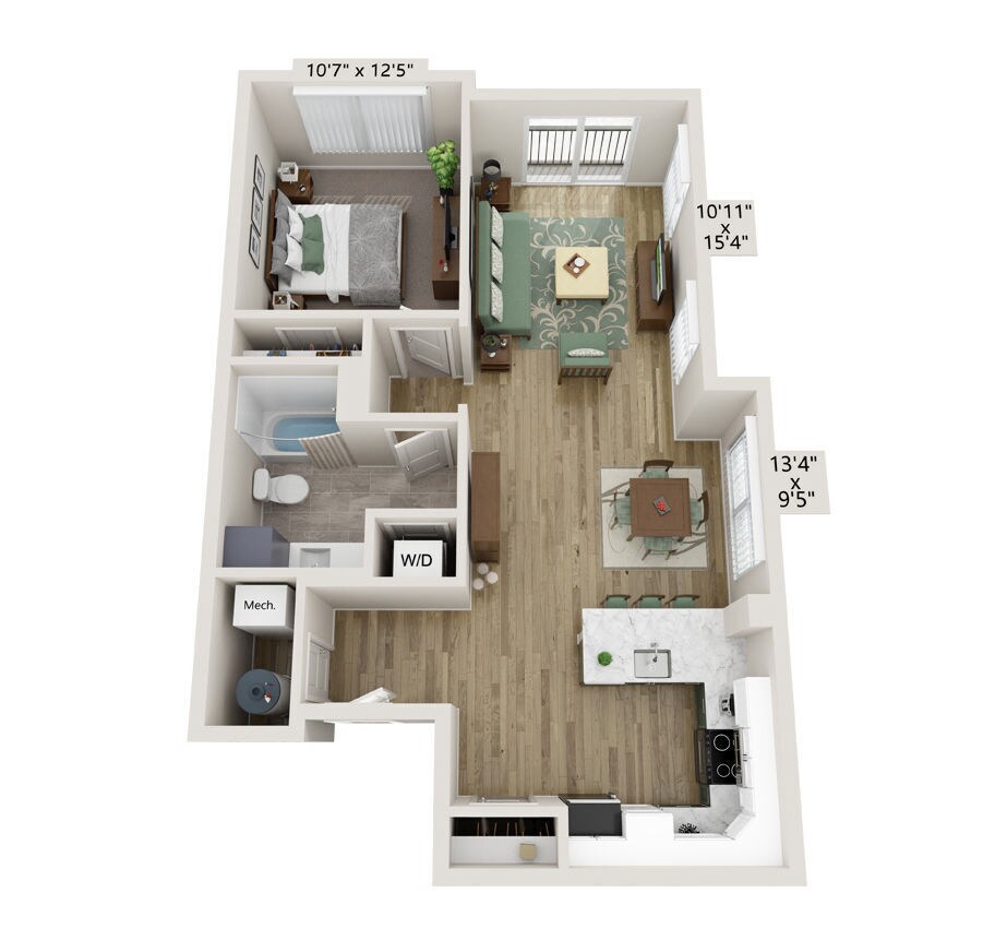 The Edgebrook Residences Apartments in Merrimack, NH