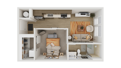 Adler Montford Park + Drexel Townes in Charlotte, NC - Building Photo - Floor Plan