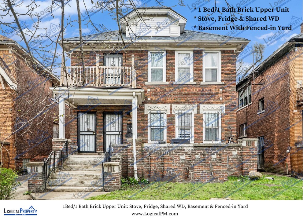 12107 Stoepel St, Unit APT 2 in Detroit, MI - Building Photo