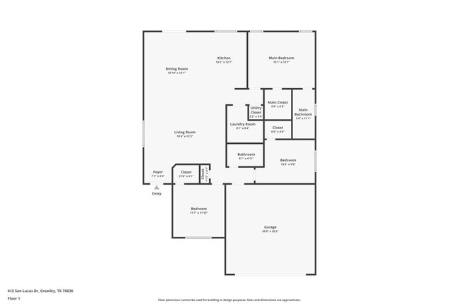 412 San Lucas Dr in Crowley, TX - Building Photo - Building Photo