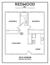 Renovated Apartments at Oak Plaza Apartments in Sacramento, CA - Foto de edificio - Floor Plan