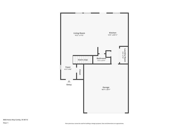 8836 Hosta Way in Indianapolis, IN - Foto de edificio - Building Photo