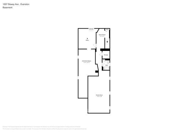 1037 Dewey Ave in Evanston, IL - Foto de edificio - Building Photo
