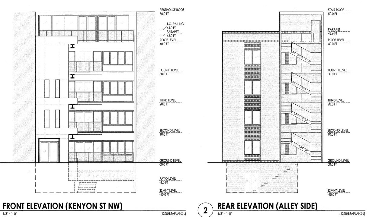 1368-1370 Kenyon St NW in Washington, DC - Building Photo