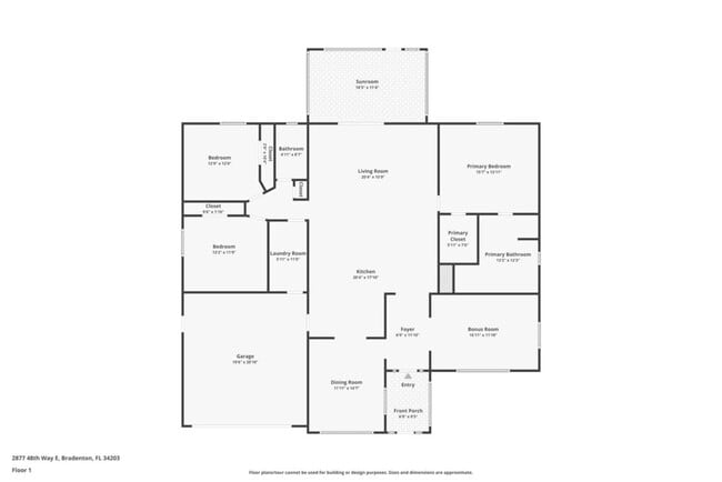 2877 48th Way E in Bradenton, FL - Foto de edificio - Building Photo