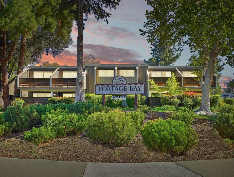 Portage Bay Apartments in Davis, CA - Building Photo