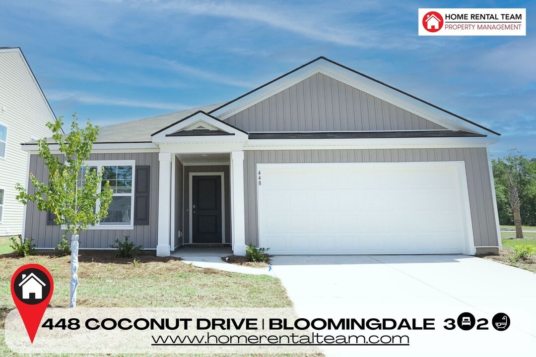 448 Coconut Dr in Bloomingdale, GA - Foto de edificio