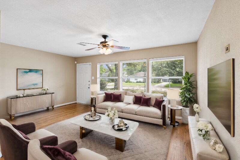 4110 Woodfin St in Houston, TX - Foto de edificio