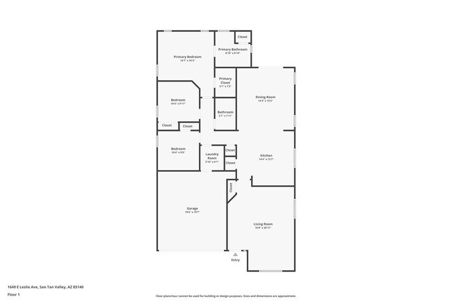 1649 E Leslie Ave in San Tan Valley, AZ - Building Photo - Building Photo