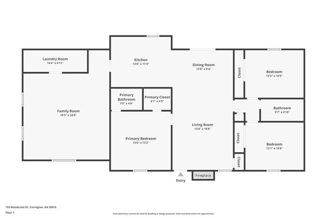 155 Woodcrest Dr in Covington, GA - Building Photo - Building Photo