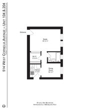 514 W Cornelia Ave, Unit 204 in Chicago, IL - Building Photo - Building Photo