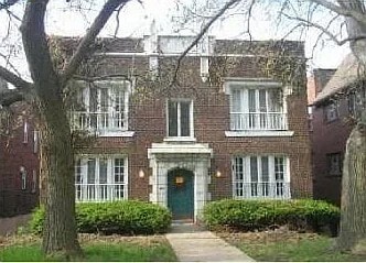 7046 Forsyth Blvd, Unit 1W in St. Louis, MO - Foto de edificio