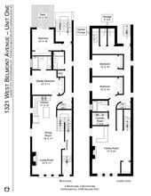 1321 W Belmont Ave, Unit 1 in Chicago, IL - Building Photo - Building Photo