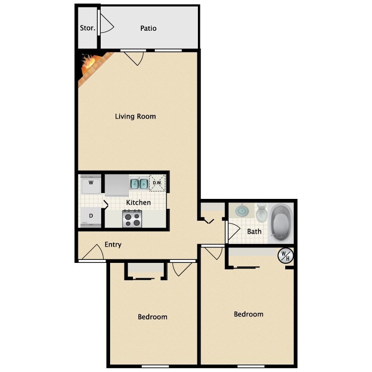 Brightwaters at Redhawk Apartments in Tigard, OR