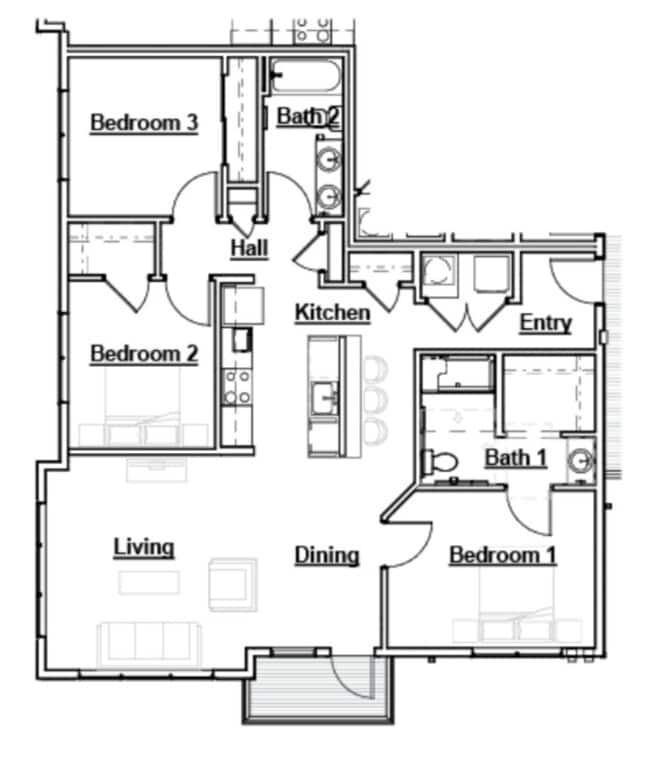 property at 1360 Log Pond Dr