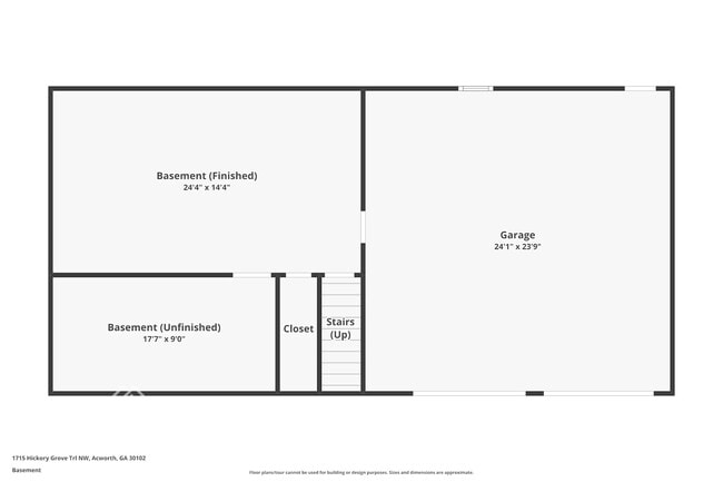 1715 Hickory Grove Trail NW in Acworth, GA - Foto de edificio - Building Photo