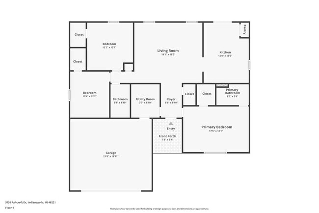 5751 Ashcroft Dr in Indianapolis, IN - Building Photo - Building Photo