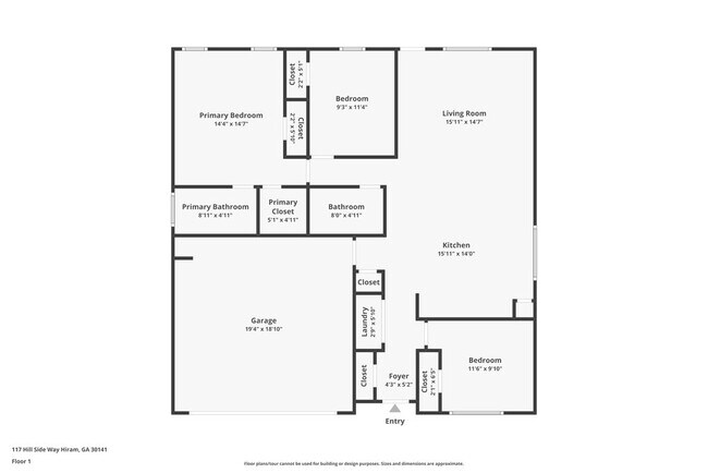 117 Hill Side Way in Hiram, GA - Building Photo - Building Photo