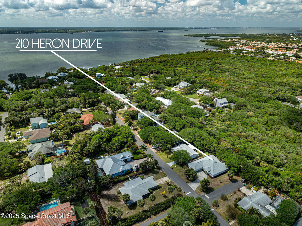 210 Heron Dr in Melbourne Beach, FL - Building Photo
