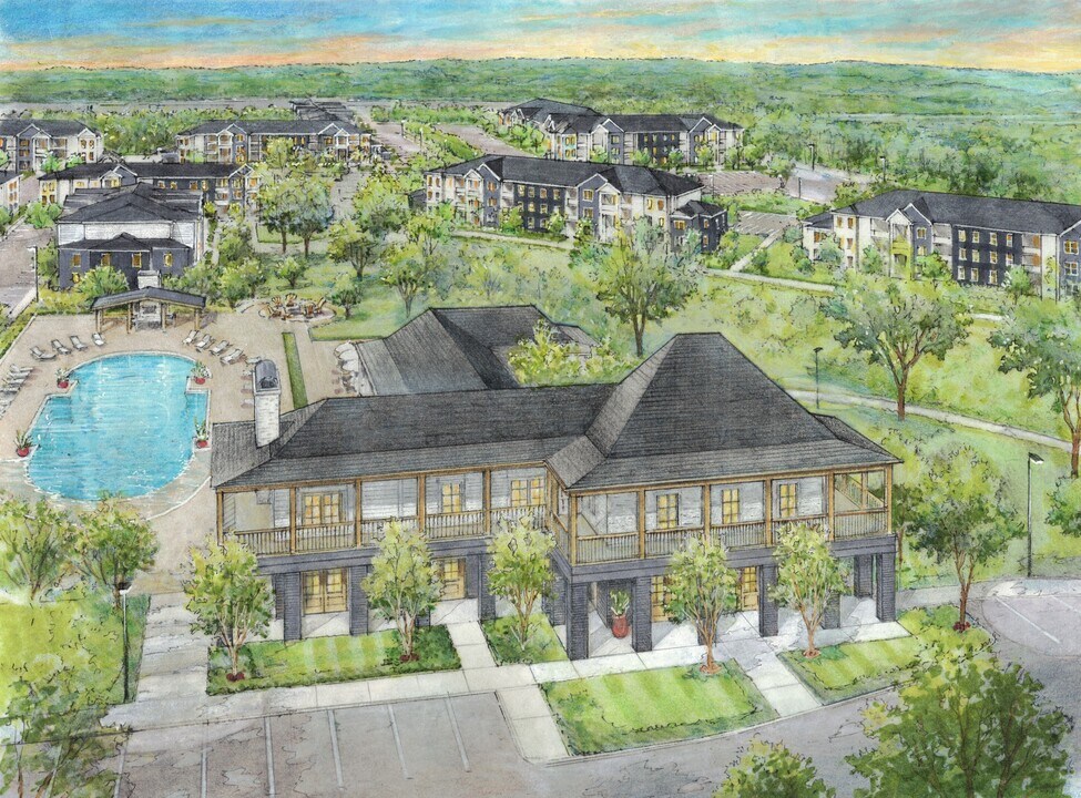 Clear Creek Springdale Apartments in Springdale, AR - Building Photo