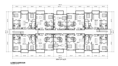 Vic Centre in Fort Worth, TX - Building Photo - Floor Plan