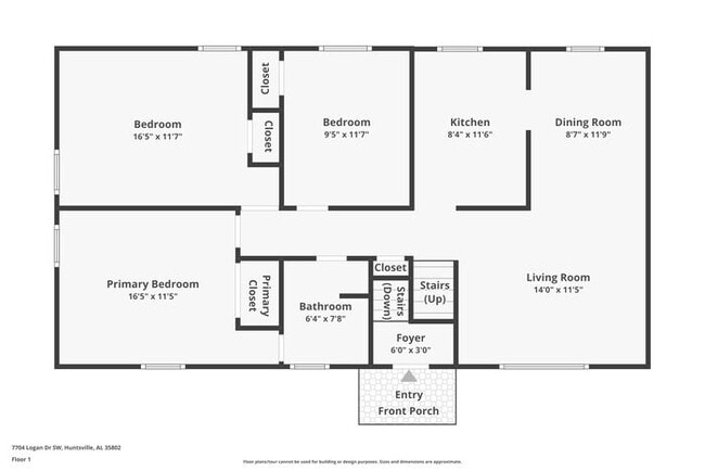 7704 Logan Dr SW in Huntsville, AL - Building Photo - Building Photo