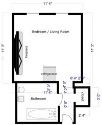 122 Bowdoin St Apartments in Boston, MA - Foto de edificio - Floor Plan